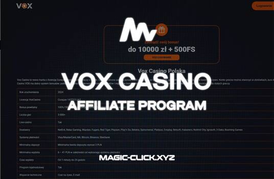 Recenzja VOX Casino polska — gry, bonusy i bezpieczeństwo