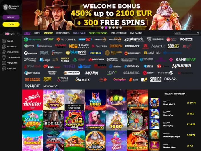 BonanzaGame Casino – Nowoczesna platforma do gier online